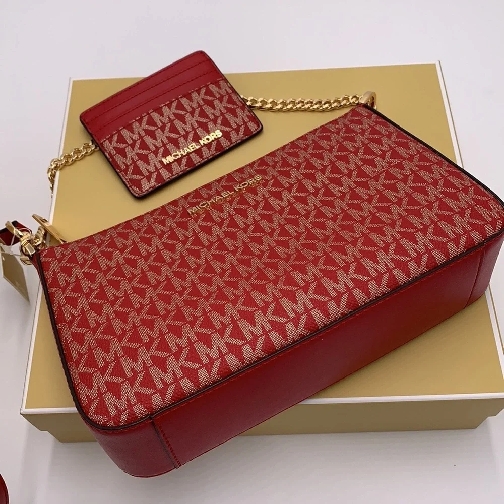 MICHAEL KORS GIFTABLE SHOULDER BAG & CARD HOLDER BOXED SET - Picture 9 of 16
